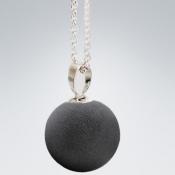 Perle mit Seele "BLACK VULCANO"